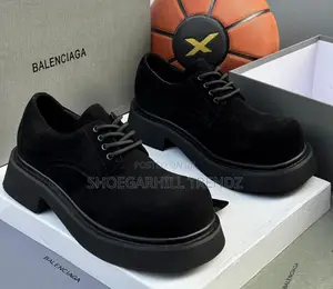 Men Derby Luxury Suede Shoe