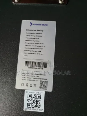 25600kwh JTH Lithium Iron Battery
