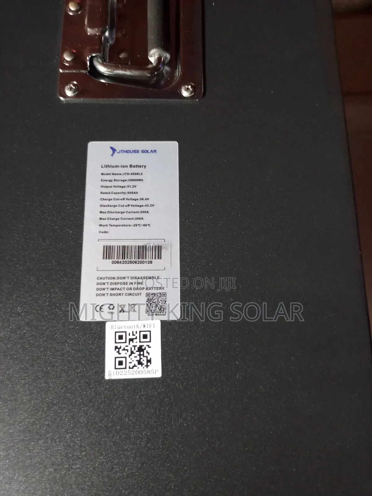 25600kwh JTH Lithium Iron Battery