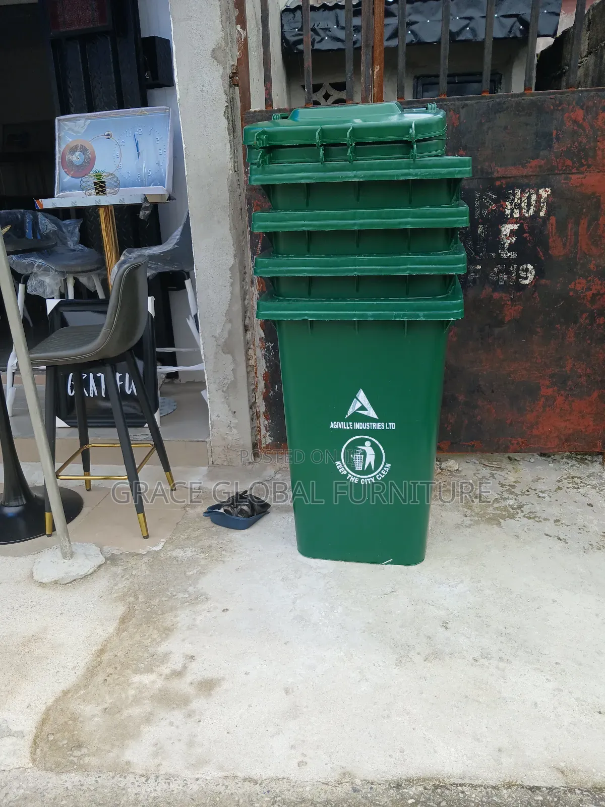 240l Dustbin Can