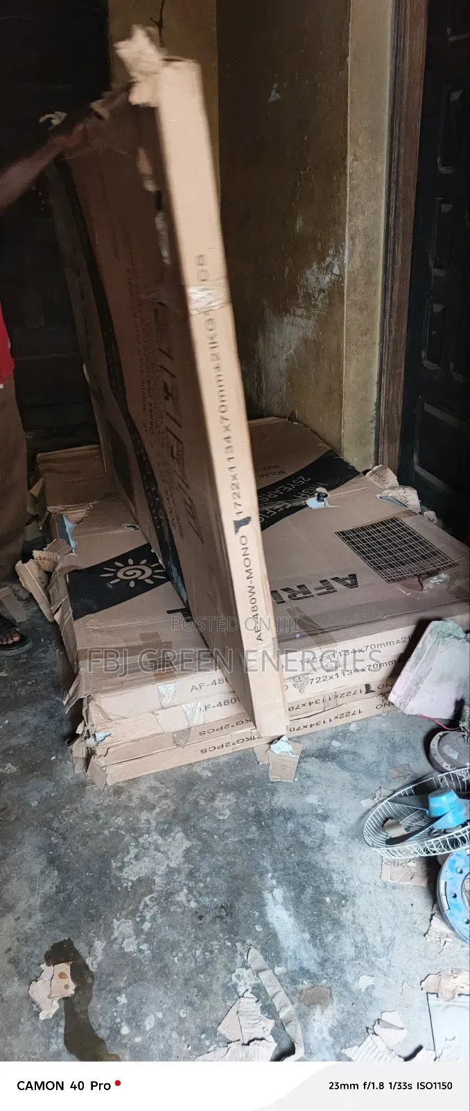 480w Africel Solar Panels