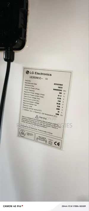 300w Solar Panels {Tokunbo}