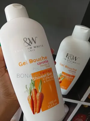 Fair and White Carrot Shower Gel 1000ml