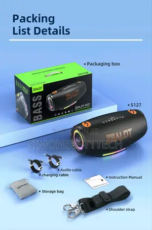 Zealot S127 Speaker