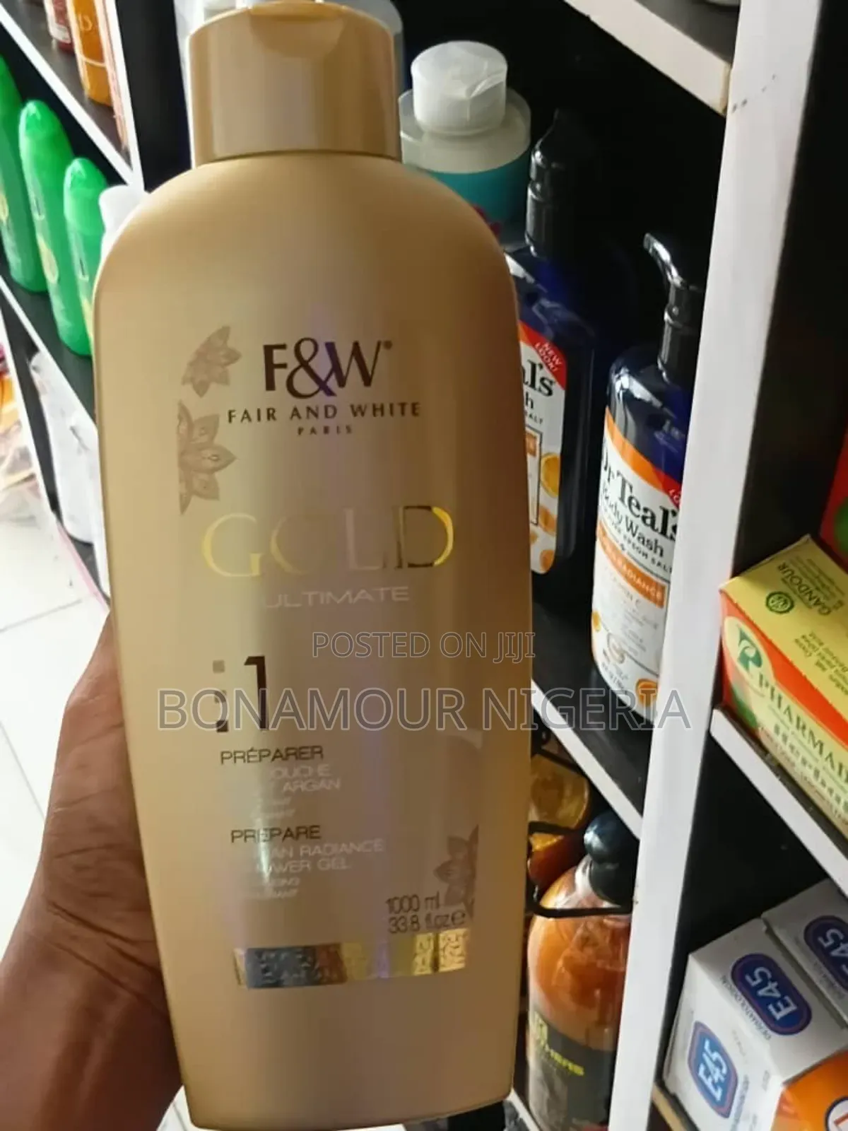 Fair White Gold Shower Gel 1000ml