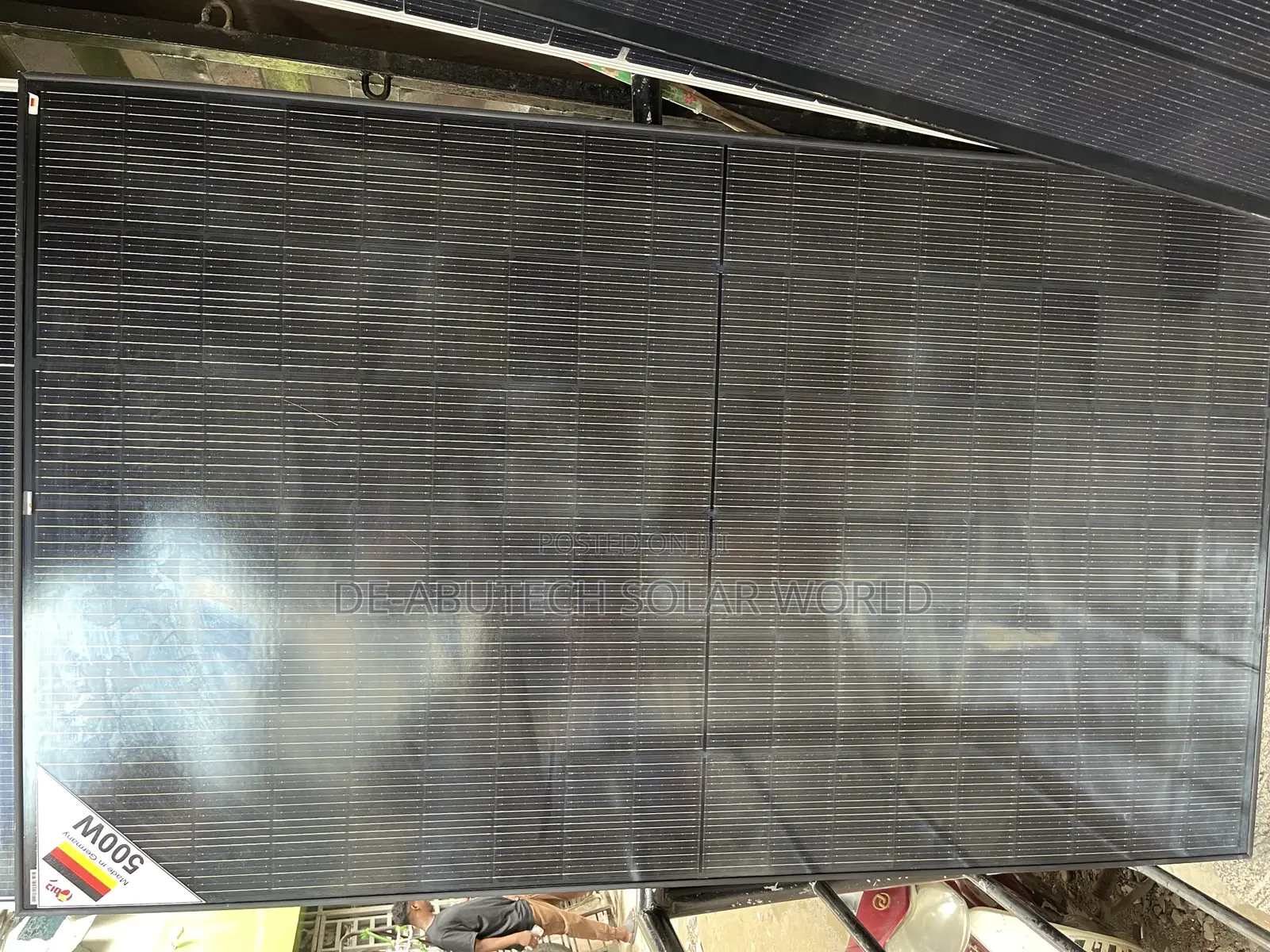 500 Watts Solar Panel Gar-Man Tech