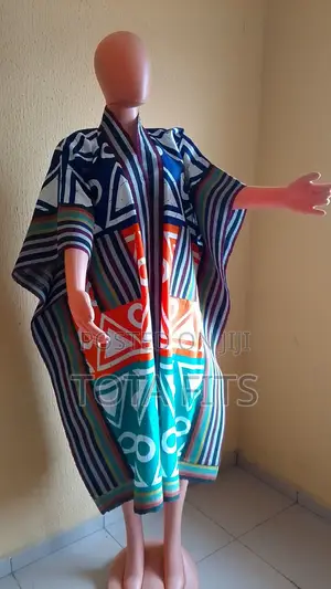 Aso Oke Ankara Kimono Jacket