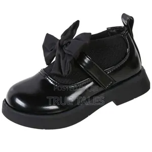 Children Front Bow High Quality Shoes Sizes 22 To 37