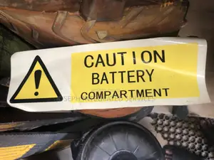 Caution Battery Compartment