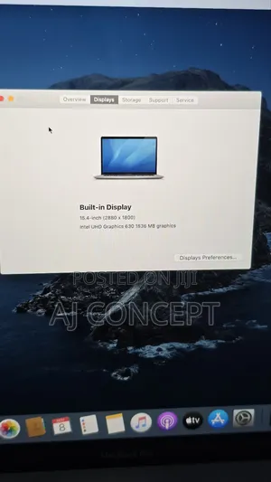 Laptop Apple MacBook Pro 2018 16GB Intel Core i7 SSD 250GB