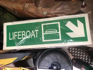 Lifeboat Safety Signs