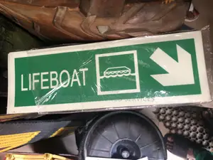 Lifeboat Safety Signs