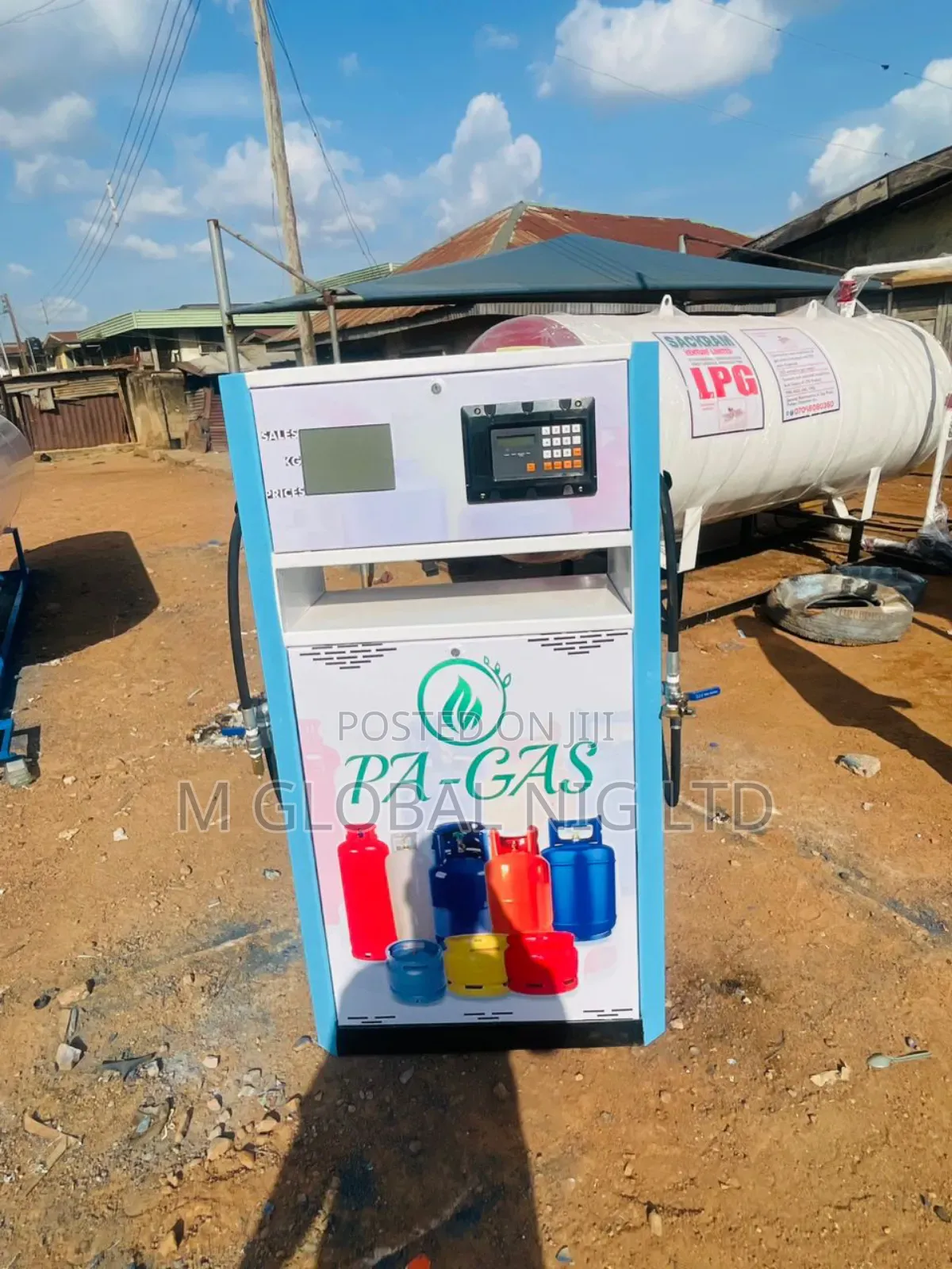 Complete LPG Tank With Dispenser