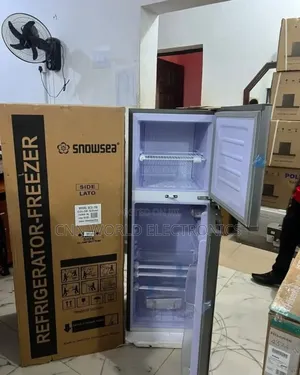 New Snowsea 150l Standing Double Door Fridge Faster Cooling Warranty
