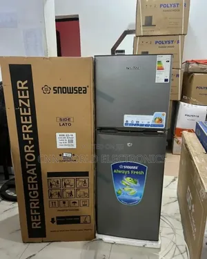 New Snowsea 150l Standing Double Door Fridge Faster Cooling Warranty
