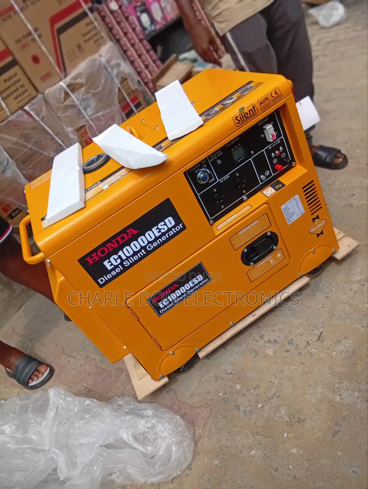 Original Honda 10kva Disael Soundproof Generator