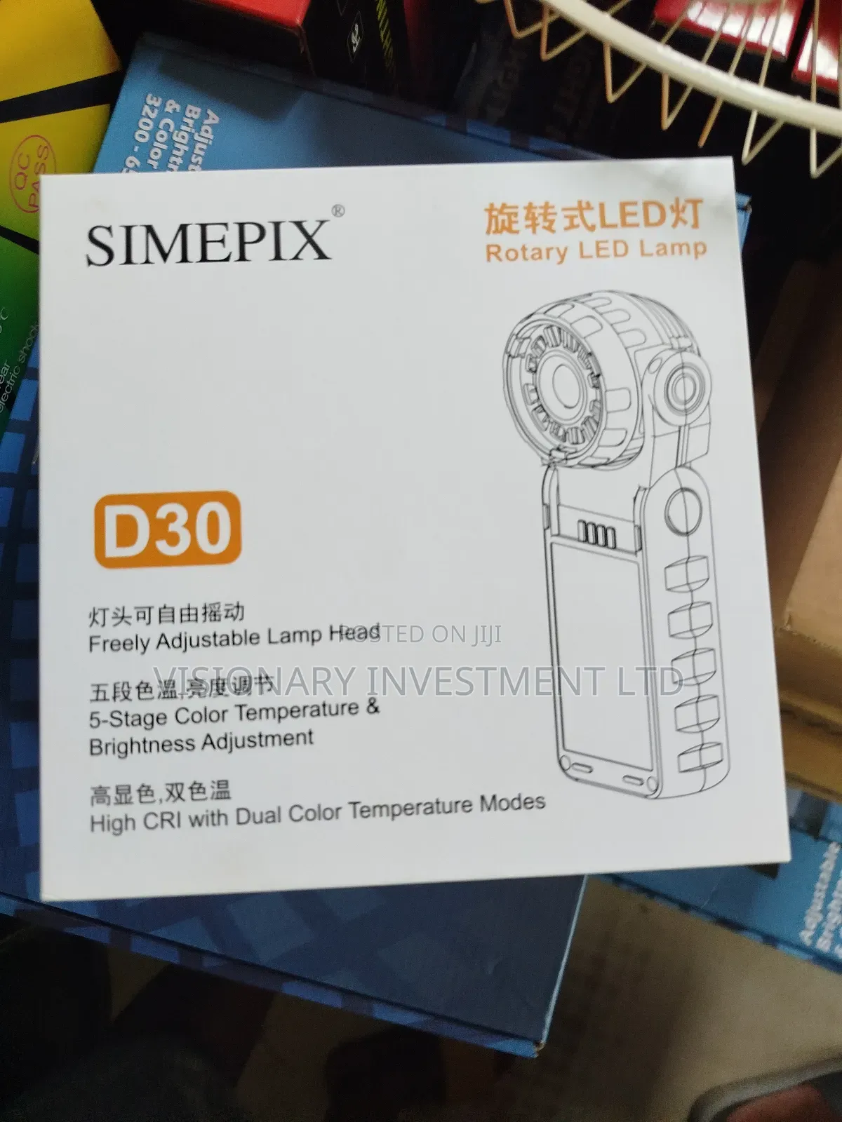 Simepix D30 Video Light