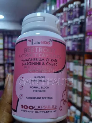Dionds Beetroot Extract +Magnesium Citrate X 100 Capsule