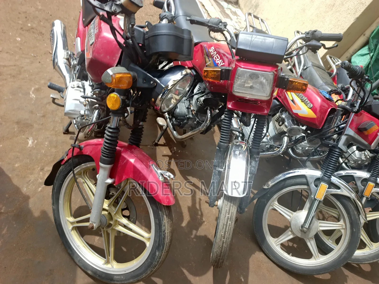 Haojue DH125 2017 Red