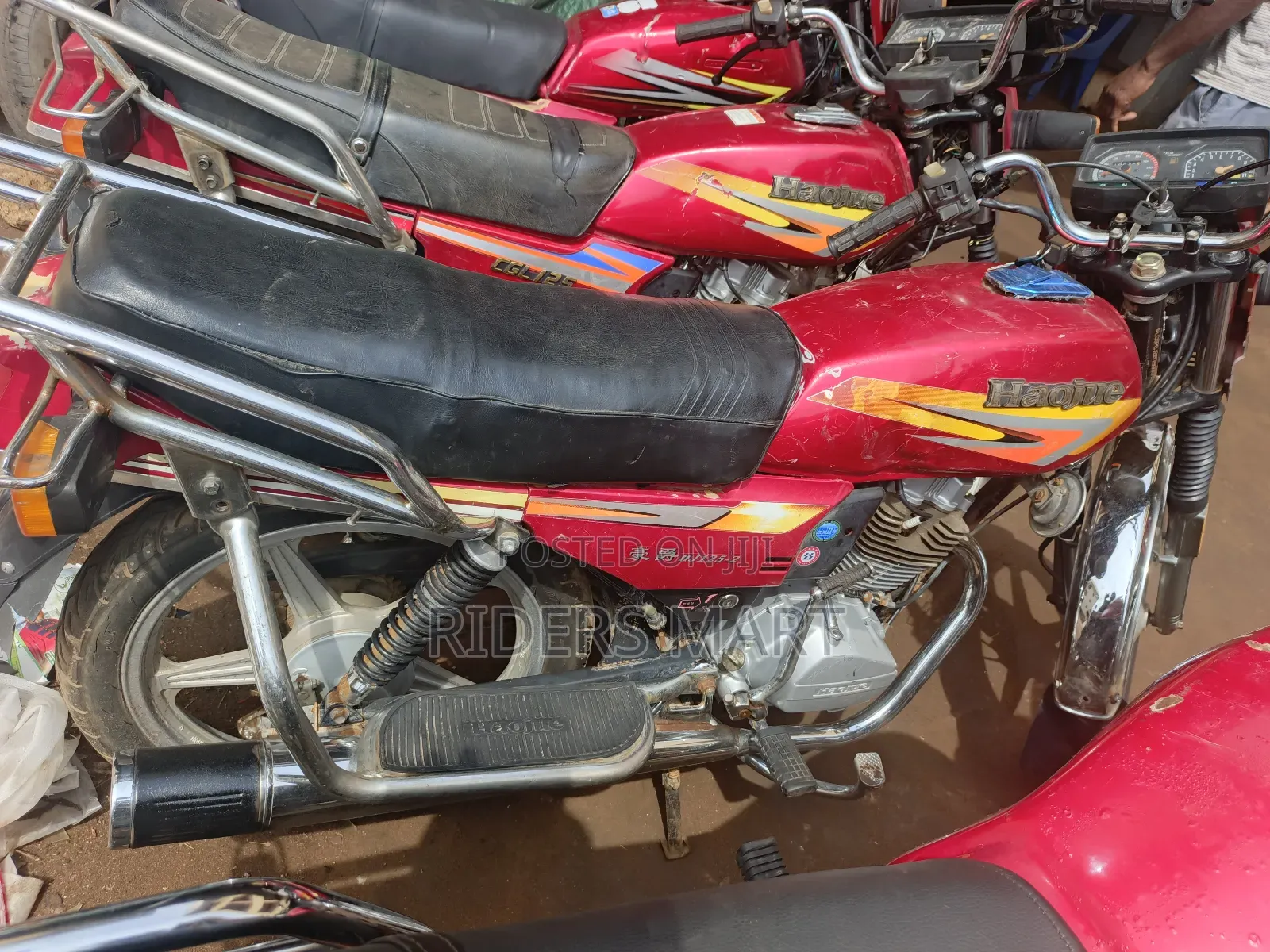 Haojue DH125 2017 Red