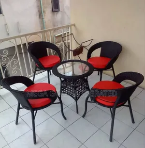 Original Rattan Chairs and Table