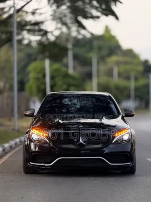 Mercedes-Benz C63 2017 Black