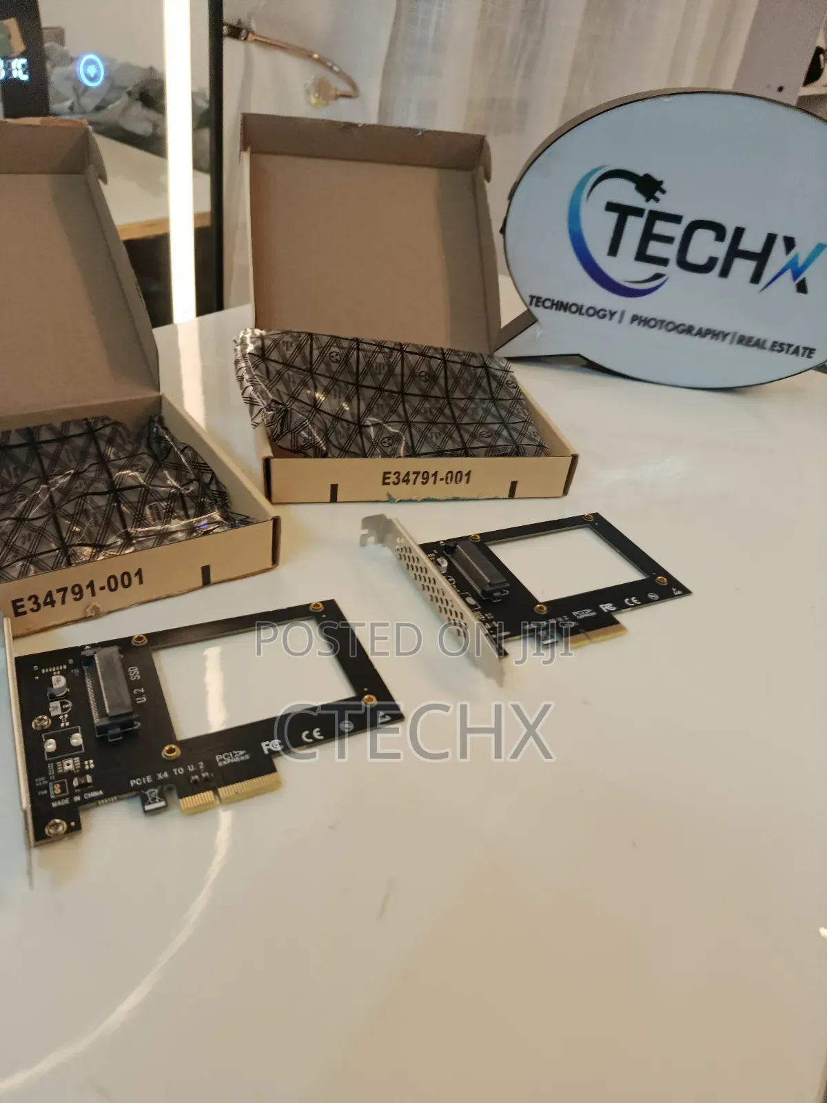 Pu11 U.2 To Pcie 4.0 X4 Adapter For 2.5 Inch U.2 Ssd