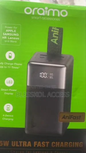 Oraimo Powerjet 501 50000mah 85w Fast Charging Power Banks
