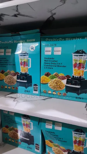 Doubledo Blender - Best Blender for Beans, Tigernut, Spices More