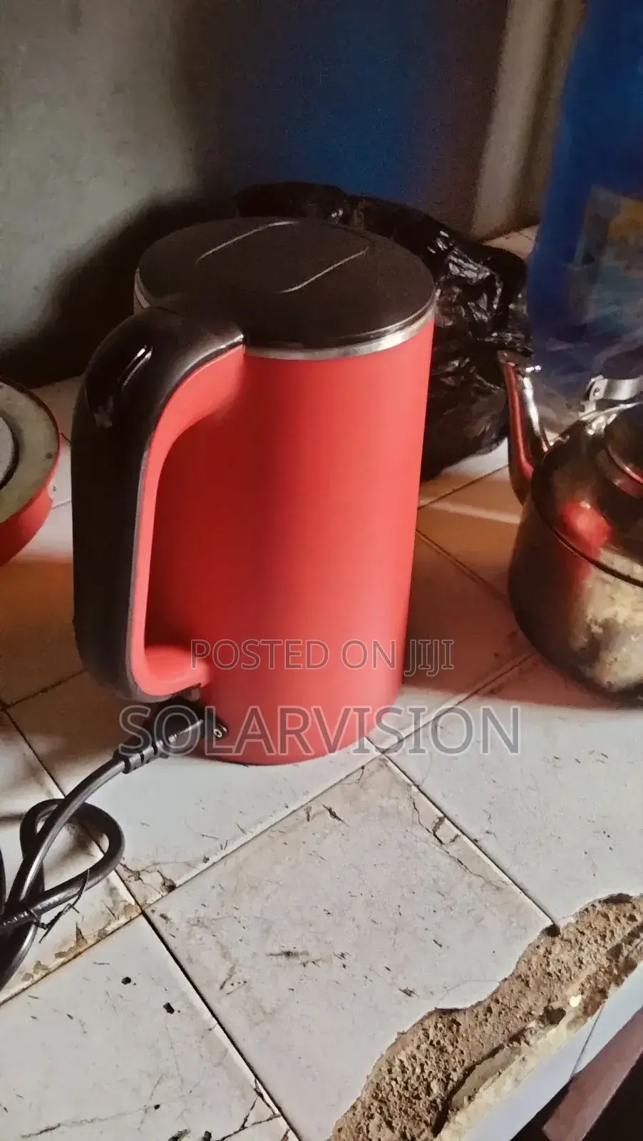 Solar Hot Plate Jug Available in 12/24v