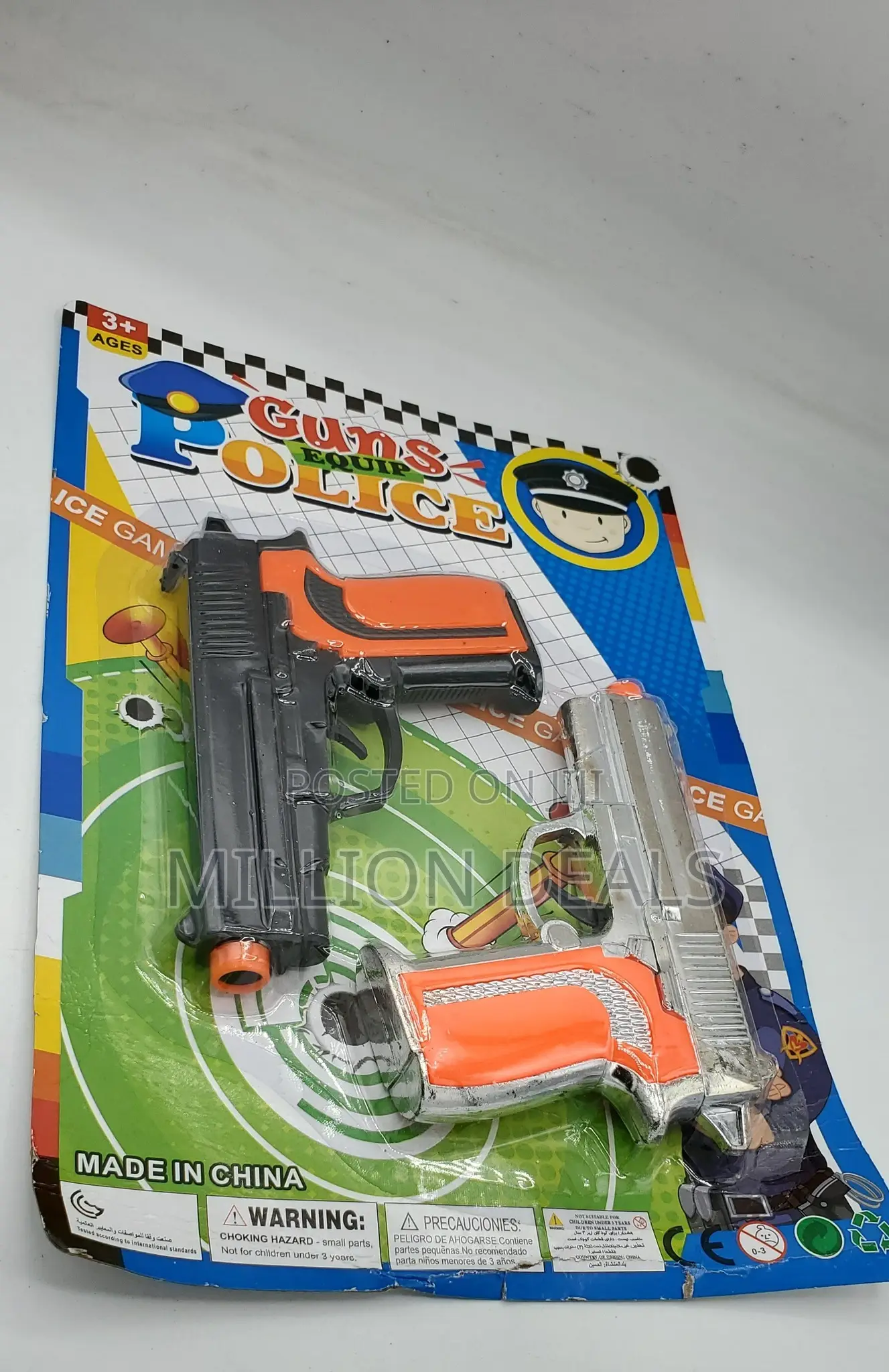 2in1 Toy Gun Ages 3+
