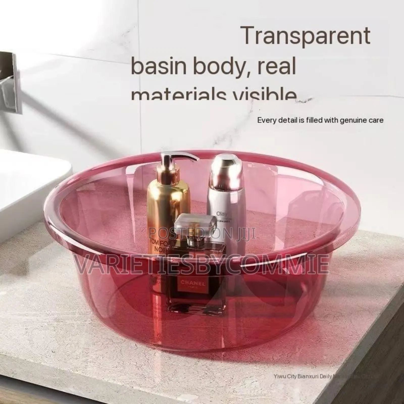 Quality Unbreakable Transparent Bailer/Bowl