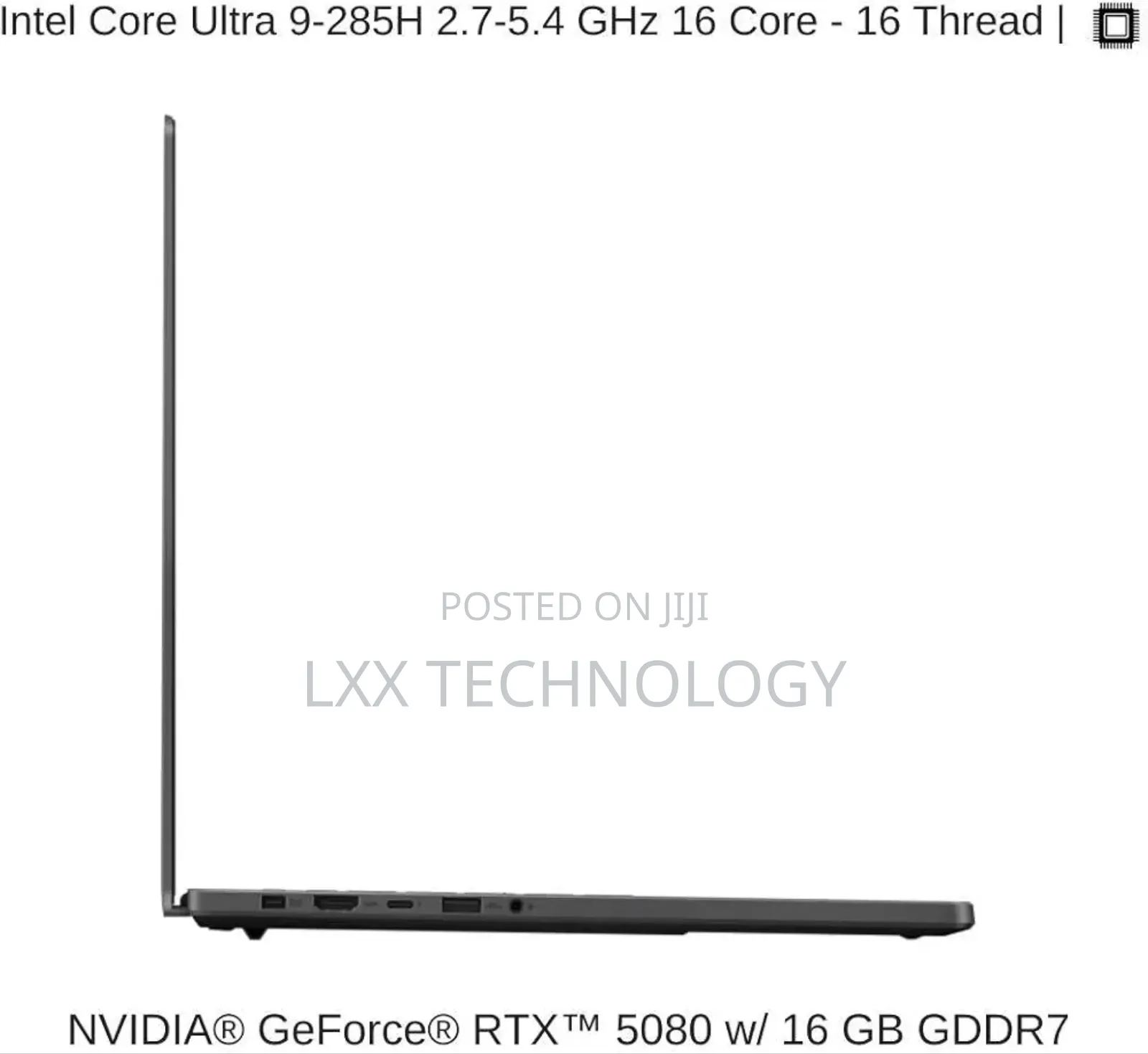 New Laptop Asus ROG Zephyrus G16 32GB Intel Core Ultra 9 SSD 2T