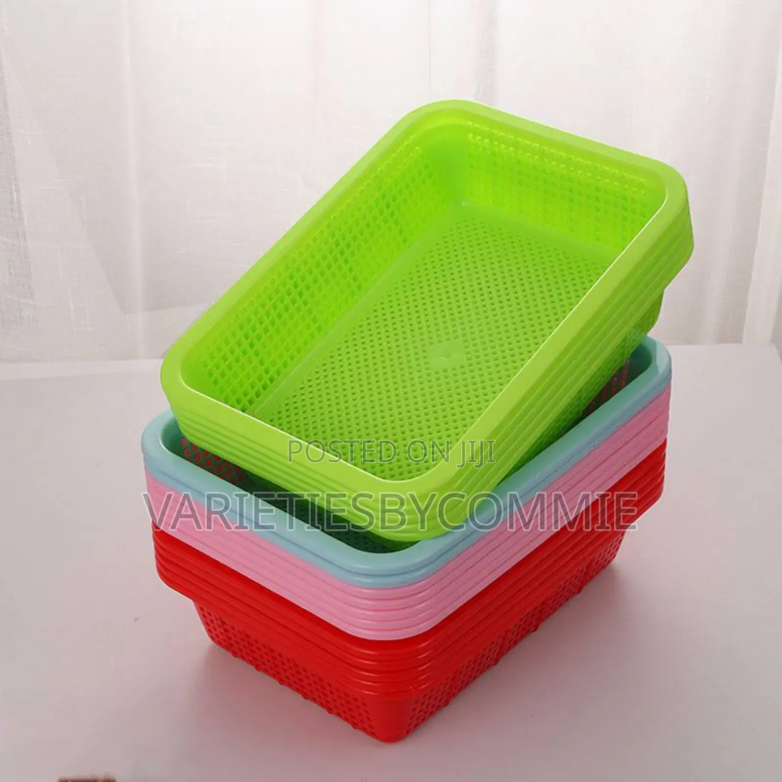 Quality Thick Square Shape Fruit/Veggies Storage Basket/Seive