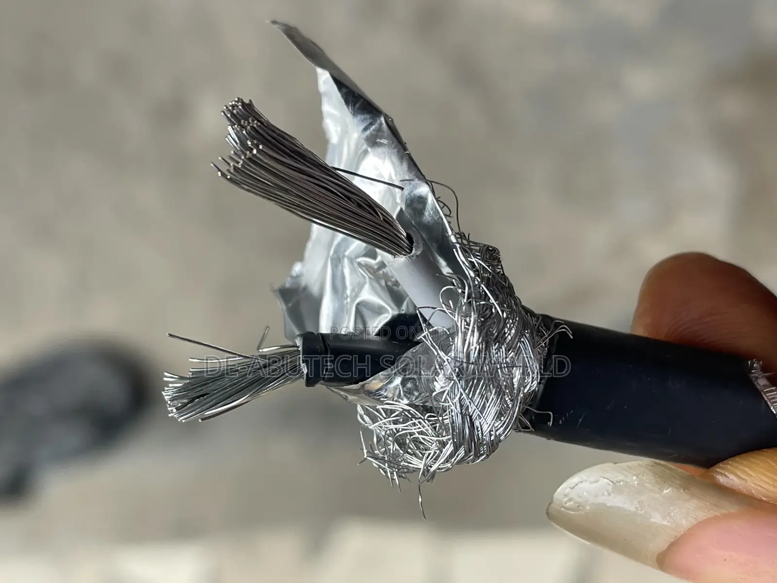 6mm White Copper Dc Cable