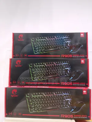 Raiku R905 Wireless Gaming Keyboard and Mouse Combo