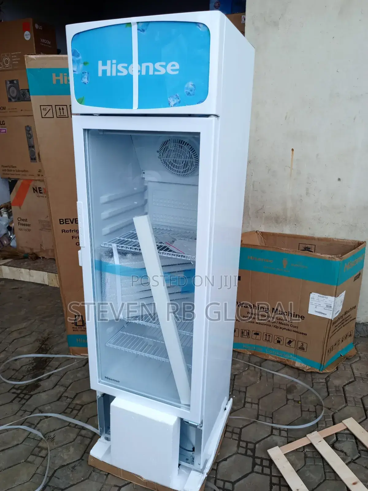 Hisense 222l Upright Showcase Chiller | 30fc-Fl