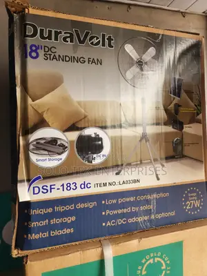 Duravolt Dc Standing Fan 27watts
