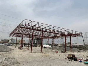 Canopy And Pergola Fabrication, Filling Station Canopy