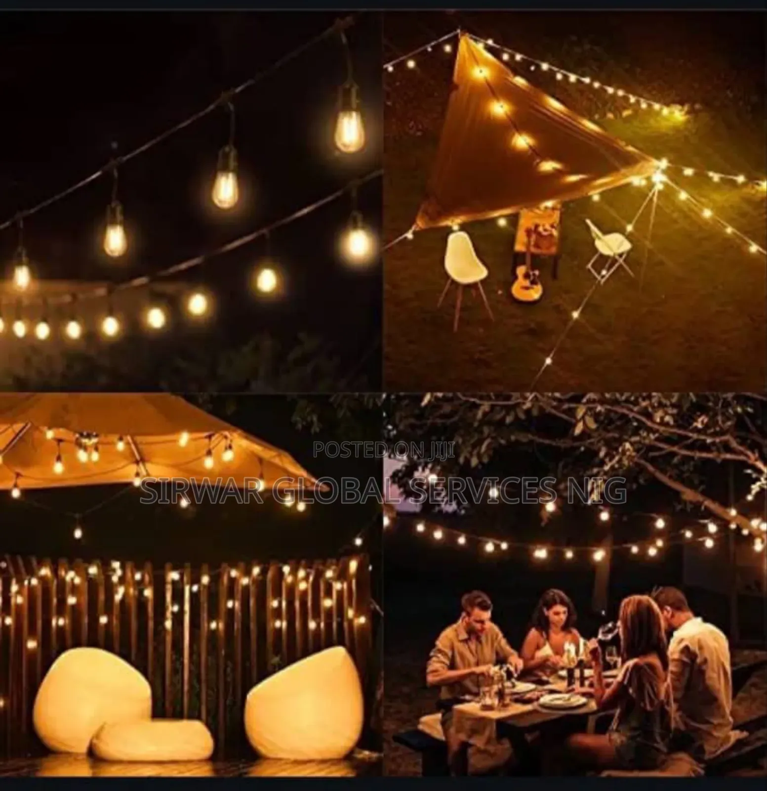 Drop Rope Light Available by 20 Lamps