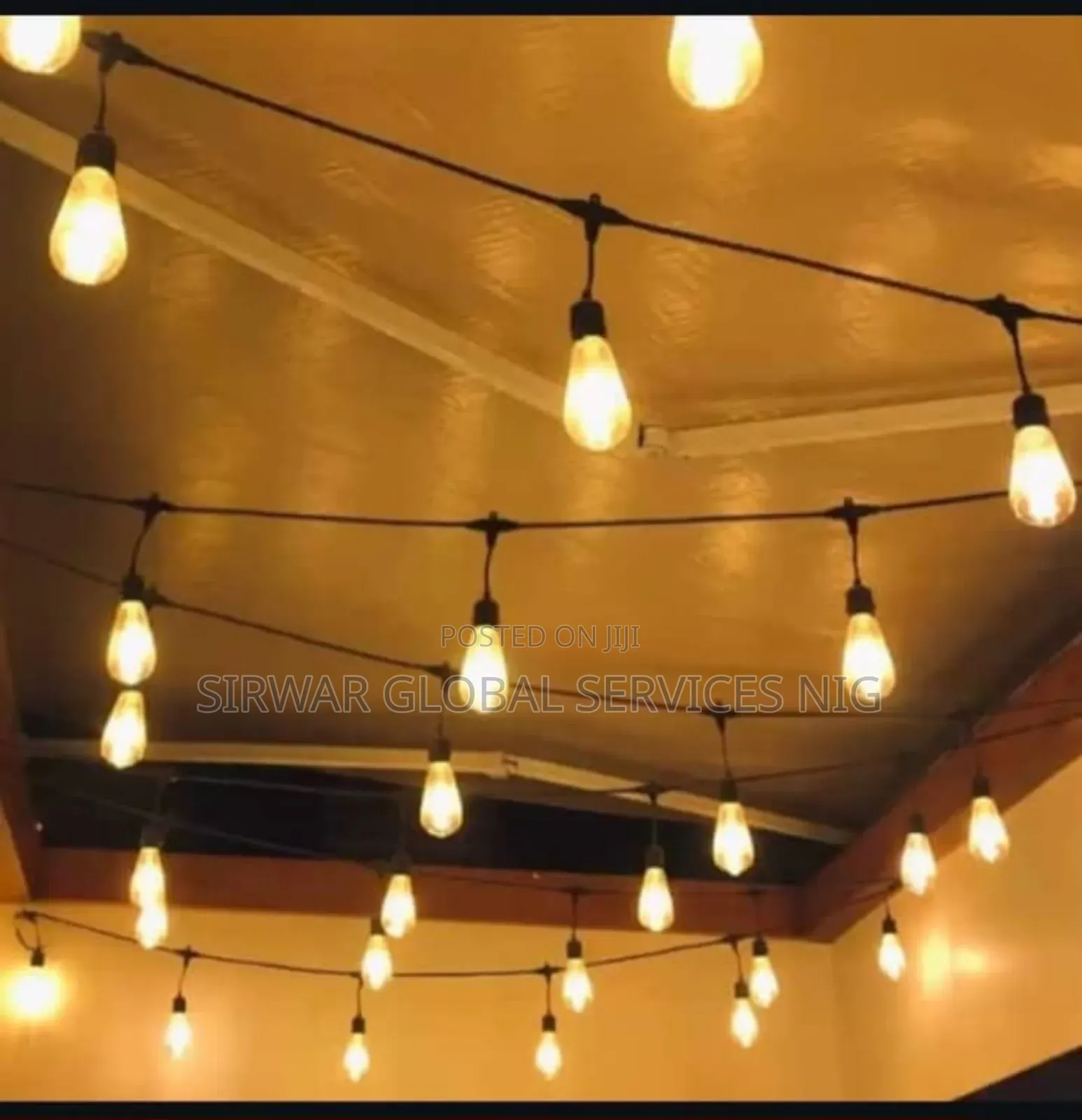 Drop Rope Light Available by 20 Lamps