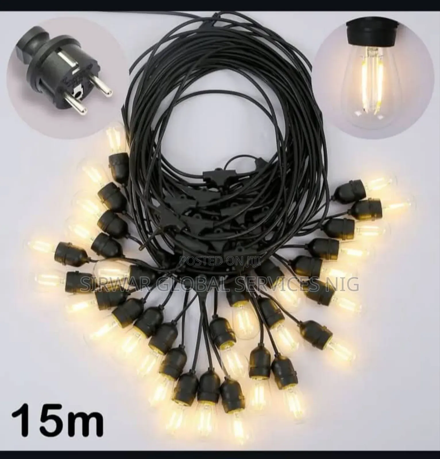 Drop Rope Light Available by 20 Lamps