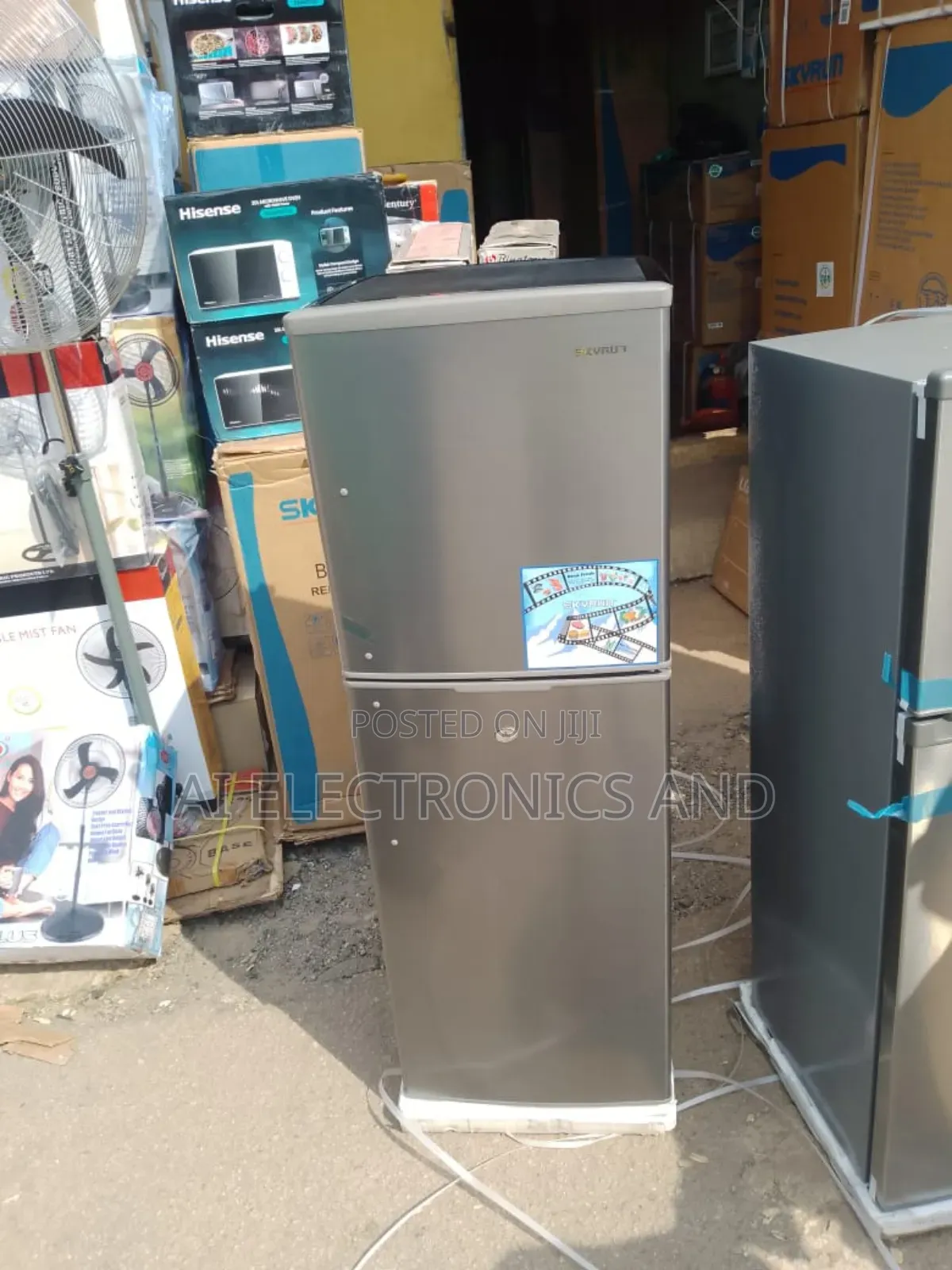 Skyrun Refrigerator Double Door 145litters