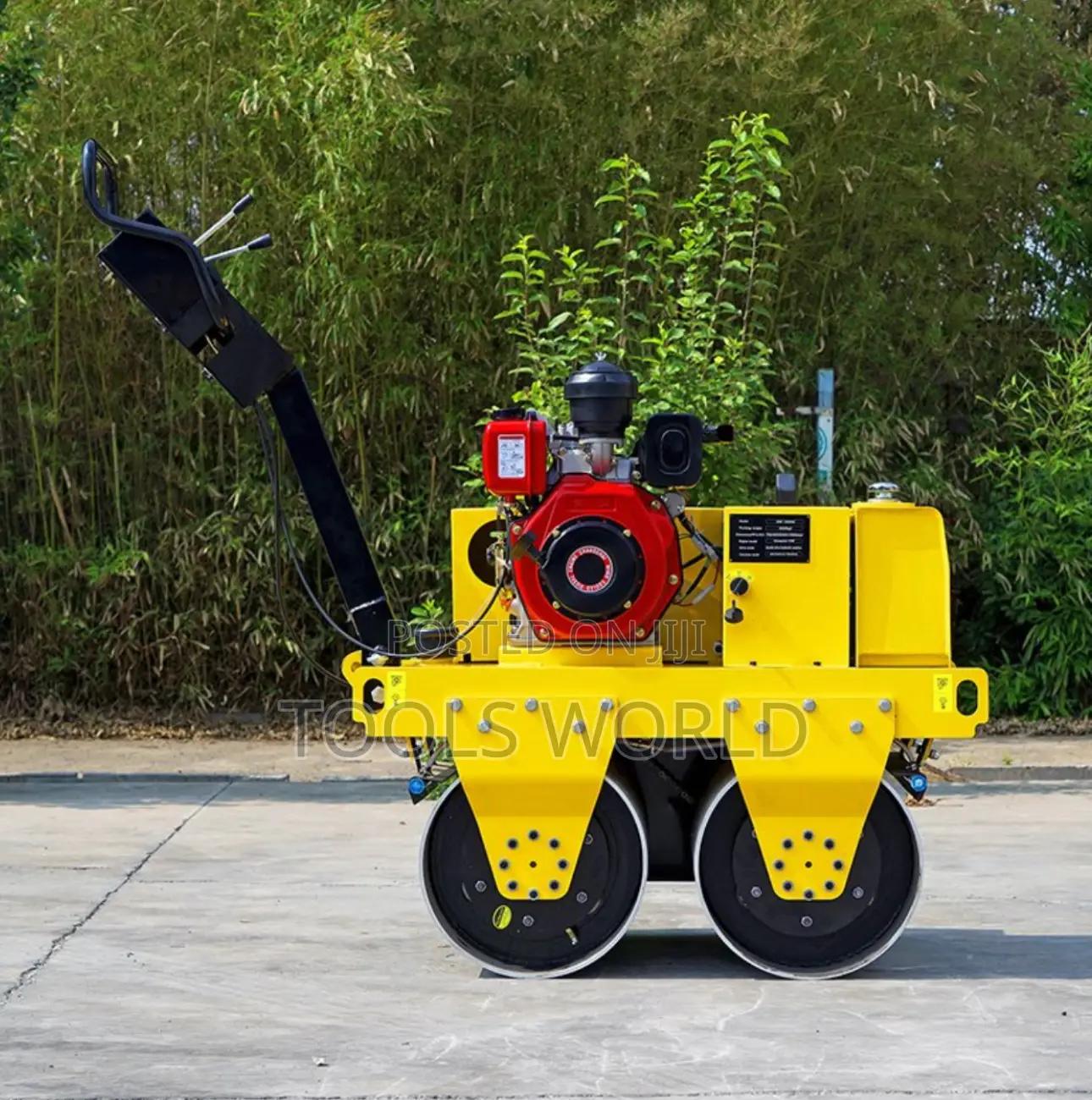 800kg Walk-Behind Double Drum Road Roller | Vibrating Compactor