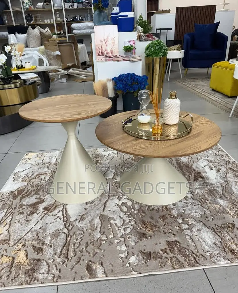 2 in 1 Wooden Center Table