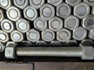 1 5/8 X 350mm Stud Bolt and Nuts, Galvanized