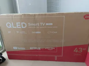 Itel 43''qled Android Smart Tv Grade-a Display 20w Hifi Frameless