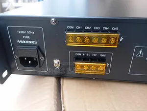 5-Zones USB/Bluetooth/Fm P.A Amplifier