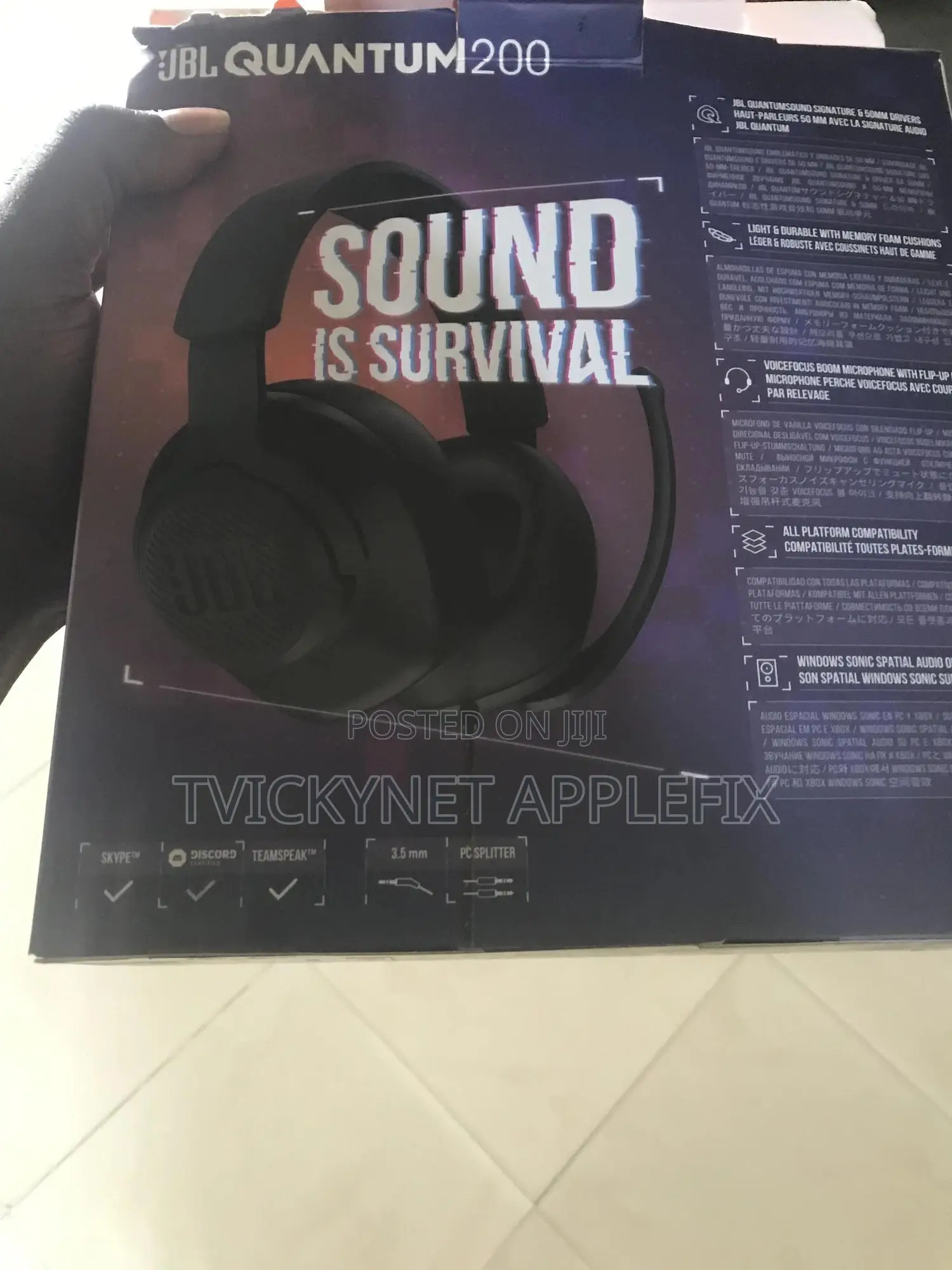 Jbl Quantum 200