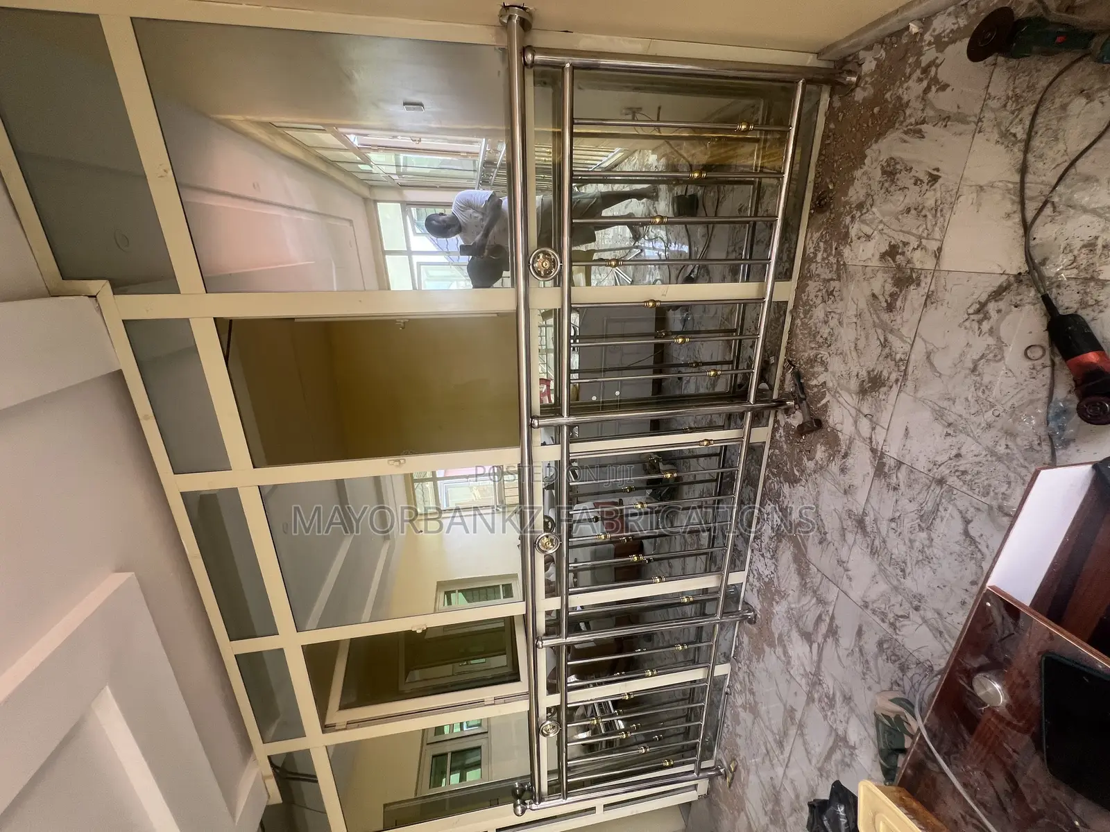 Balcony Railings With Stainless Fabrication